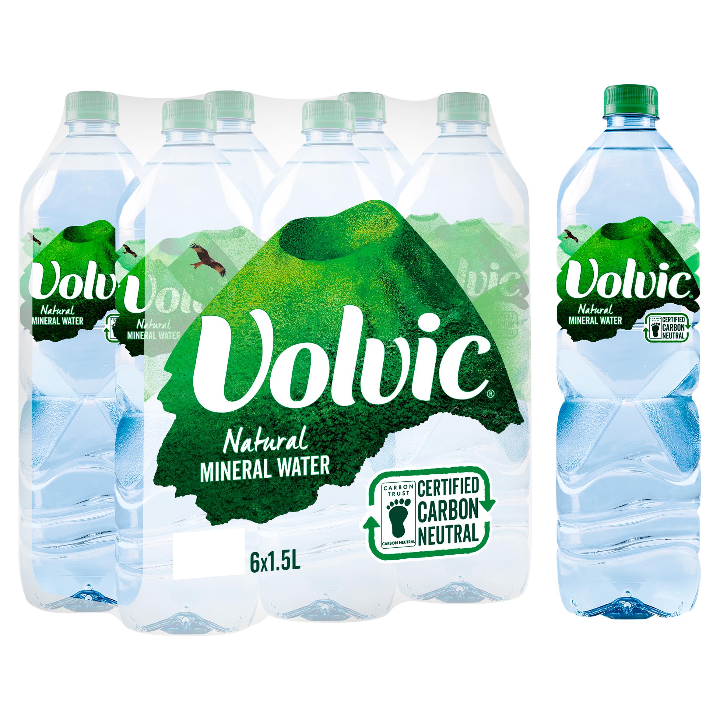 Volvic water promo bottle