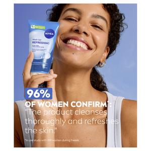 Nivea Refreshing Face Wash Gel 150ml - gallery image 5