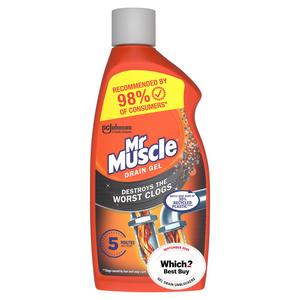 Mr Muscle Max Drain Unblocker Gel 500ml - gallery image 6
