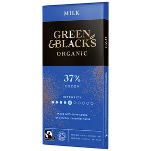 Green & Black's 90g Organic 37% Milk Chocolate Bar - gallery image 5
