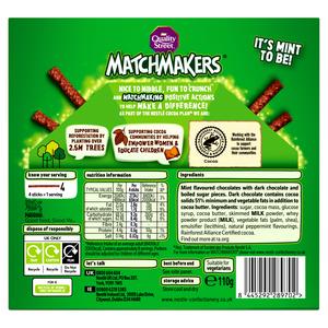 Quality Street 110g Matchmakers Mint Chocolate Box - gallery image 3