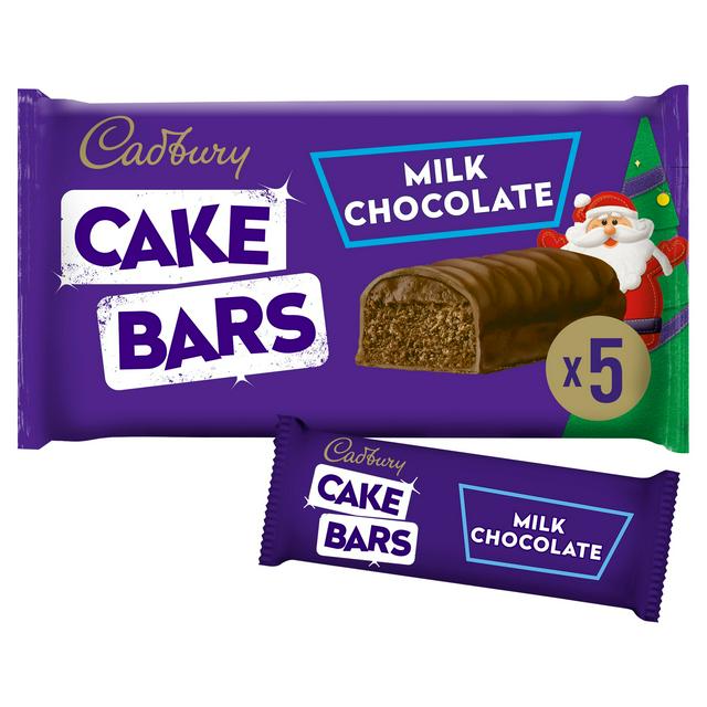 Cadbury Chocolate Cake Bars 5 Pack - £2.25 - Compare Prices