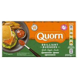 Quorn Vegetarian Burgers 200g Sainsbury S