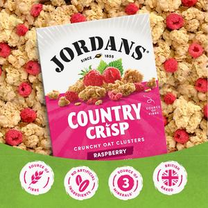Jordans Country Crisp Raspberry Breakfast Cereal 450g - gallery image 3