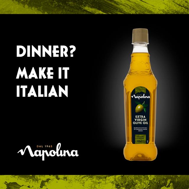 Napolina Extra Virgin Olive Oil 500ml | Sainsbury's