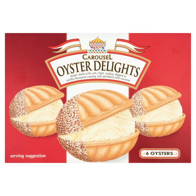 Carousel Ice Cream Oyster Delight Wafers x6