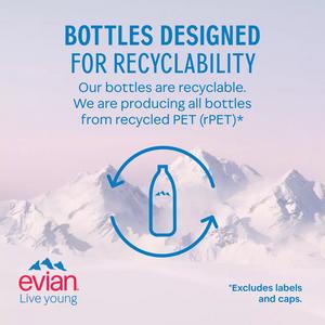 Evian Natural Bottled Mineral Still Water 500ml - gallery image 5