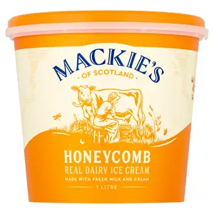 Mackie's of Scotland Ice Cream Honeycomb 1L