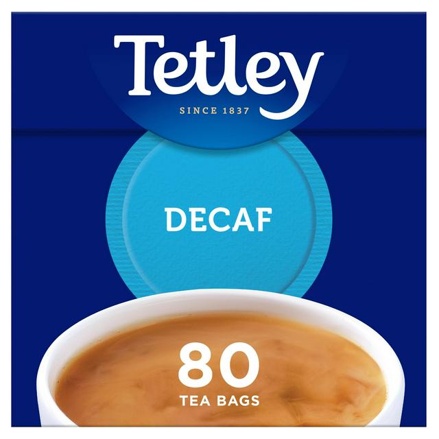 Tetley Everyday Tea Bags Decaffeinated x80 250g