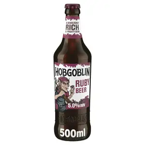 Hobgoblin Ruby Ale Beer Bottle 500ml