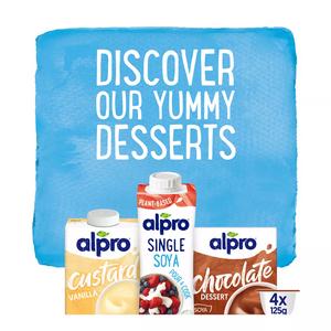 Alpro Smooth Chocolate Dessert 4x125g - gallery image 5
