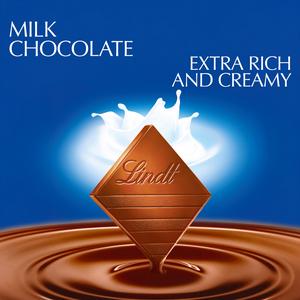 Lindt Excellence Milk Extra Creamy Chocolate Bar 100g - gallery image 2