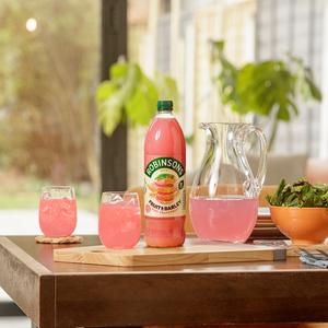 Robinsons Fruit & Barley Pink Grapefruit Squash 1L - gallery image 2