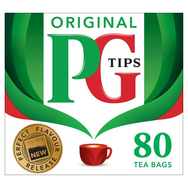 PG Tips Pyramid 80 Tea Bags