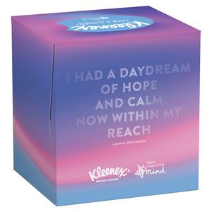 Kleenex Collection Tissues Cube Single Box 48 Sheets - gallery image 4