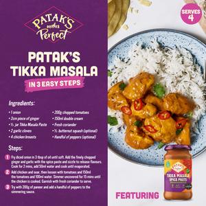 Patak's Tikka Masala Spice Paste 283g - gallery image 2