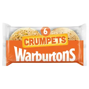 SAINSBURYS > Bakery > Warburtons Crumpets x6