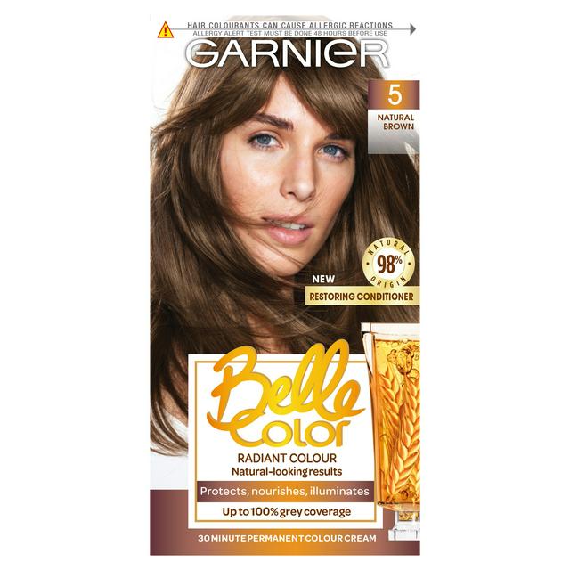 Garnier Belle Color Natural Permanent Hair Dye Brown 5