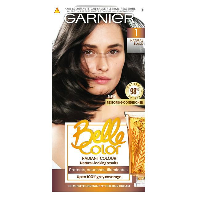 Garnier Belle Color Permanent Hair Dye Black 1 Sainsbury S