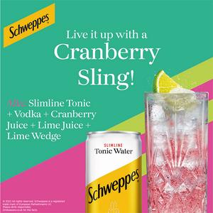 Schweppes Slimline Tonic Water 12x150ml - gallery image 2