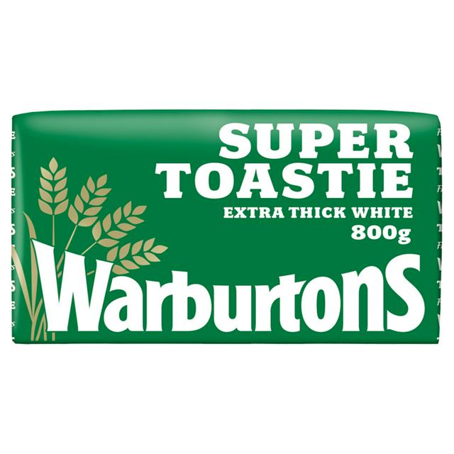 Warburtons Extra Thick Sliced White Bread 800g Sainsbury S