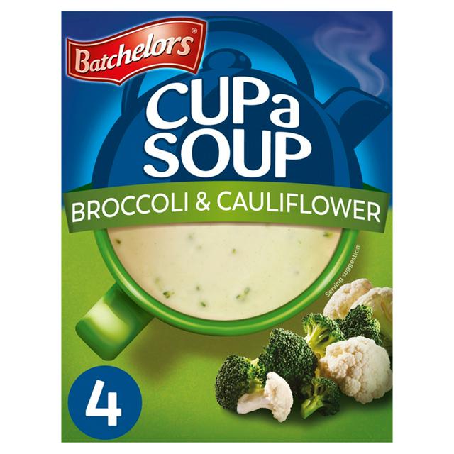 Batchelors Cup a Soup, Broccoli & Cauliflower x4 101g
