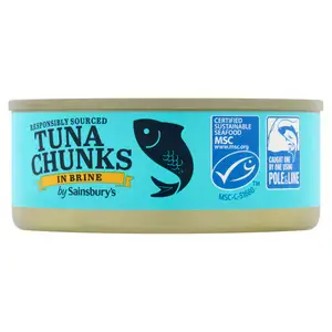 Sainsbury's Tuna Chunks in Brine 145g