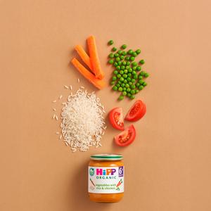 HiPP Organic Vegetables with Rice & Chicken Baby Food Jar 6+ Months 125g - gallery image 3