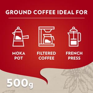 Lavazza Qualita Rossa Ground Coffee 2x250g - gallery image 6
