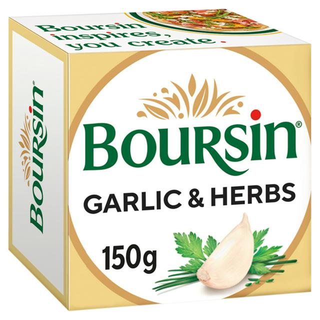 Boursin Garlic & Herb French Cheese 150g