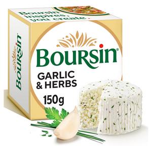 Boursin Garlic & Herb Soft French Cream Cheese 150g - gallery image 2