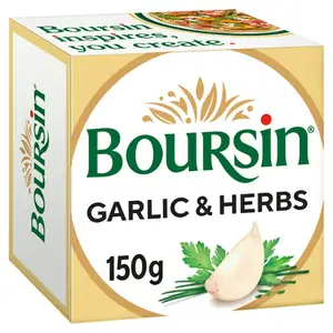 Boursin Garlic & Herb Soft French Cream Cheese 150g