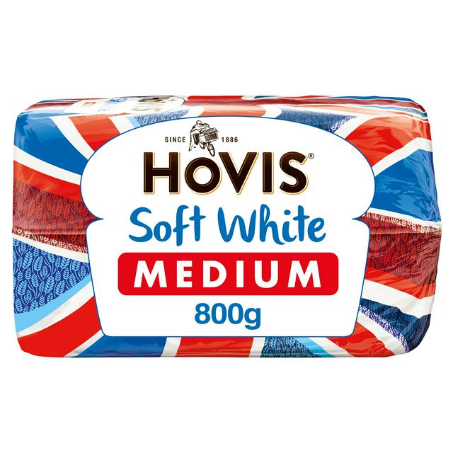 Hovis Soft Medium Sliced White Bread 800g Sainsbury S