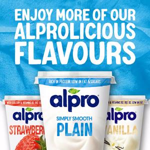 Alpro Plain Natural Soya Plant Based Yoghurt Alternative 500g - gallery image 6