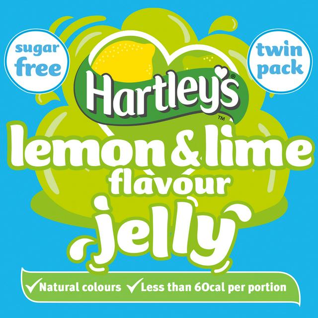 Hartleys Hartley's Sugar Free Lemon and Lime Jelly Twin Pack 23g