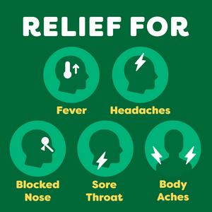 Lemsip Cold & Flu Original Lemon x10 - gallery image 2
