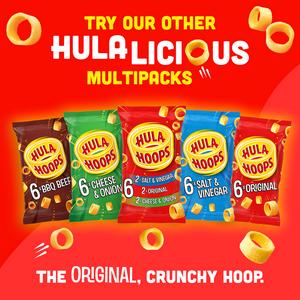 Hula Hoops Original Potato Ring Crisps 6x24g - gallery image 2