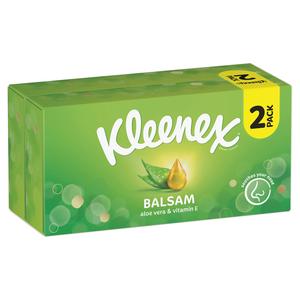 Kleenex Balsam Tissues 2x64 Sheets - gallery image 2