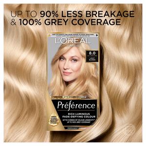 L'Oreal Paris Preference Permanent Hair Dye California Light Blonde 8 - gallery image 3