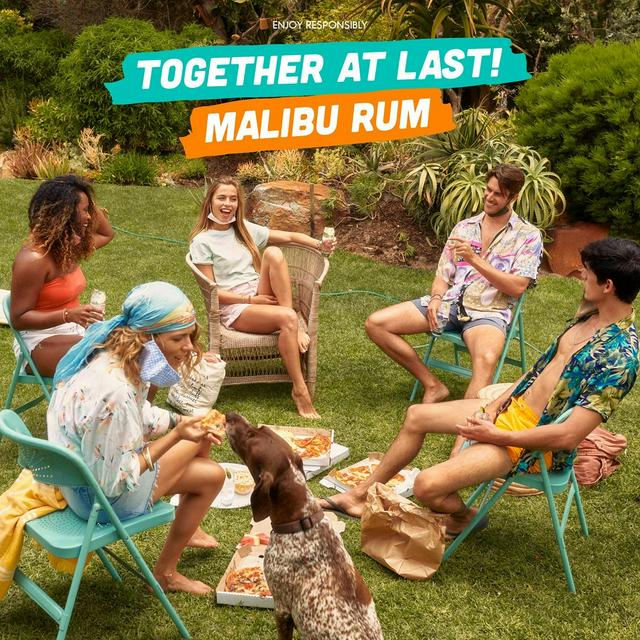 Malibu Original White Rum With Coconut Flavour 70cl Sainsbury S