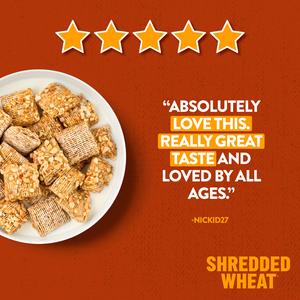 Nestle Shredded Wheat Bitesize Honey & Nut Cereal 500g - gallery image 4