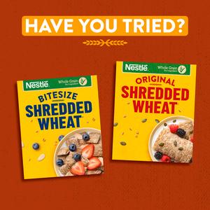 Nestle Shredded Wheat Bitesize Honey & Nut Cereal 500g - gallery image 5