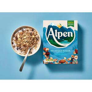 Alpen No Added Sugar Muesli Breakfast Cereal 550g - gallery image 2