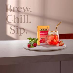 Twinings Strawberry & Raspberry Tea, 20 Tea Bags - gallery image 6