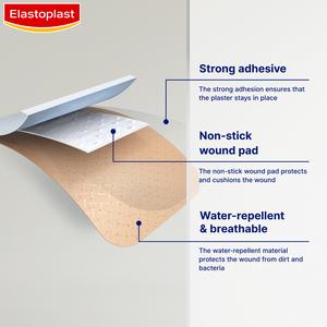Elastoplast Water Resistant Plastic All-Purpose Plasters x40 - gallery image 2