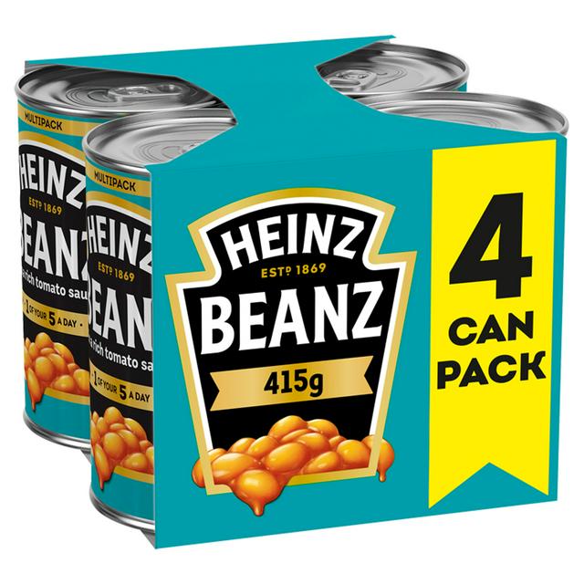 Heinz Baked Beans 4x415g
