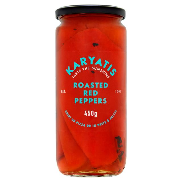 Karyatis Roasted Red Peppers 450g (350g*) - £2.95 - Compare Prices
