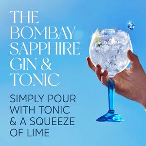 Bombay Sapphire London Dry Gin 100cl - gallery image 3