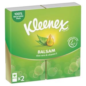 Kleenex Balsam Pocket Pack 2x9 Sheets - gallery image 2
