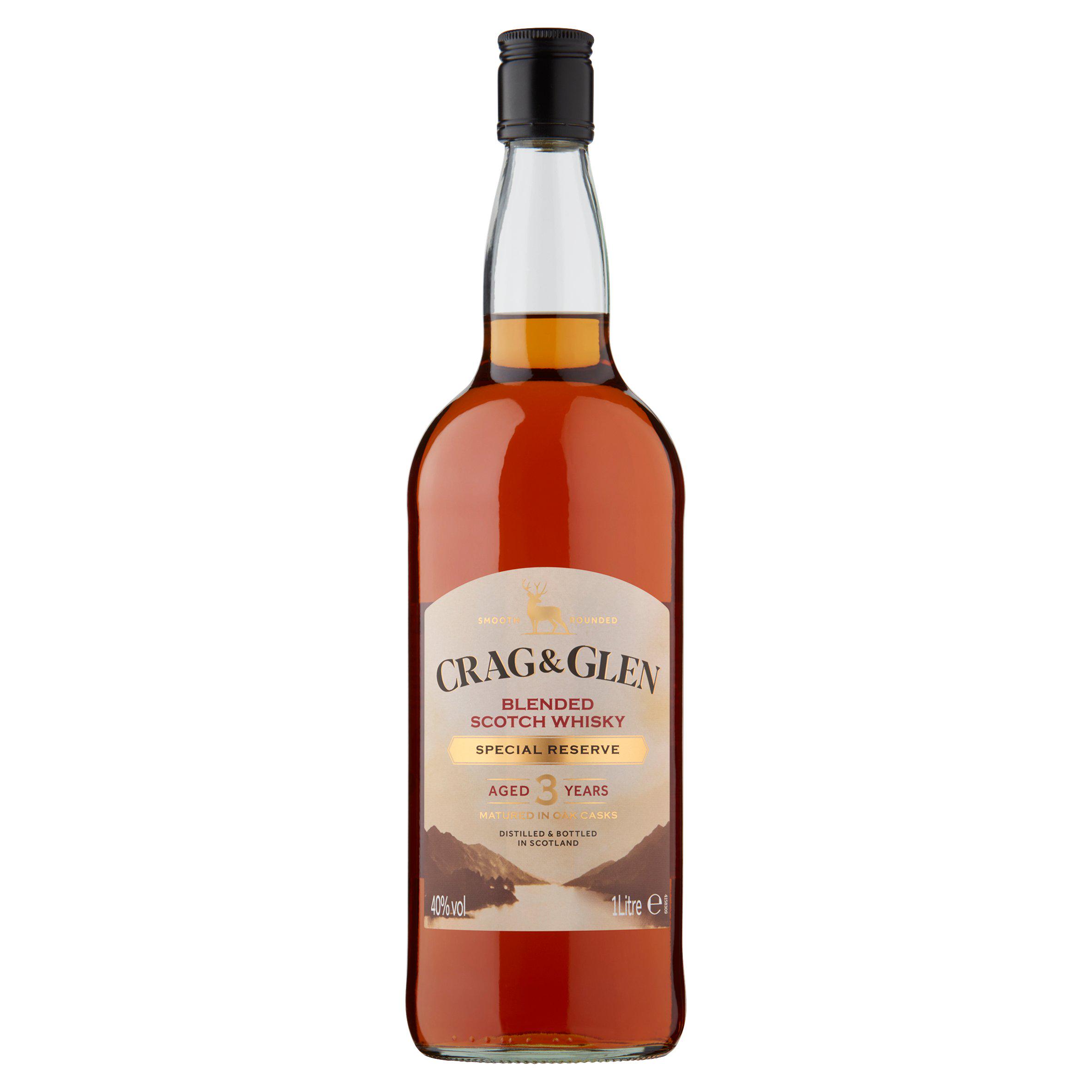 Crag Glen Blended Scotch Whisky 1L